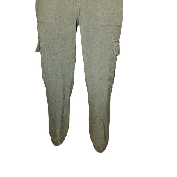 BP. Green Cargo Jogger Grunge Utility Stretchy Women Pants Size S - Picture 7 of 11